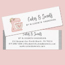 Search for bakery business cards Sweets
