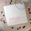 Search for 40th birthday napkins Minimalist