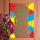 Search for artist birthday invitations Creative