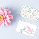 Search for pink enclosure cards Girl baby shower