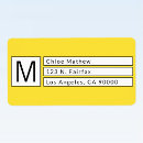 Search for box return address labels Modern