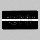 Search for black and white return address labels Modern typography