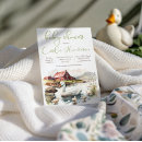 Search for duck pond invitations Watercolor