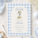 Search for baby golf invitations New to the club