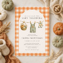 Search for fall in love baby boy shower invitations For her