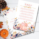 Search for pumpkin baby sprinkle invitations Rustic