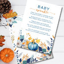Search for 2nd baby shower invitations Pumpkin