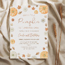 Search for our little pumpkin baby shower invitations Boho