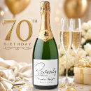 Search for 70th birthday wine labels 70 year old