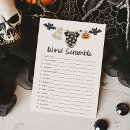 Search for word scramble games Baby shower
