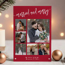 Search for merry married christmas cards Hand lettered