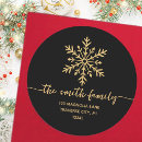 Search for black return address stickers Winter