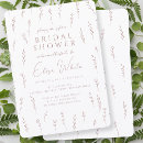 Search for mauve bridal shower invitations Modern