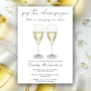 Search for pop the champagne bridal shower invitations Elegant