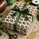 Search for football birthday wrapping paper First year down