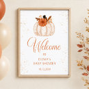 Search for welcome fall posters White pumpkin