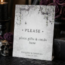 Search for halloween wedding signs Dark