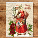 Search for santa vintage puzzles Rustic