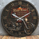 Search for vintage motorcycle clocks Man cave
