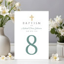 Search for baptism table cards Boy