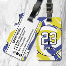 Search for volleyball luggage tags Sports