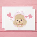 Search for poodle valentines day cards I woof you