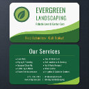 Search for lawn care business cards Outdoor services