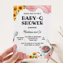 Search for backyard baby shower invitations Pink