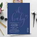 Search for navy mum invitations Oh baby