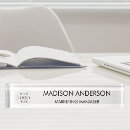 Search for template name plates Minimalist