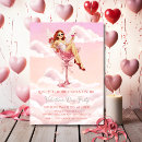 Search for valentine angel invitations Pink