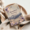 Search for mountain wildflowers invitations For her