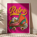 Search for rollerskates posters Retro