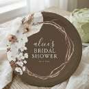 Search for rustic bridal shower plates Fall