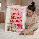 Search for girl reading a book posters For her