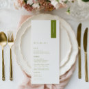 Search for guests name wedding menus Modern