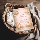Search for woodland animal baby shower invitations Whimsical forest animals