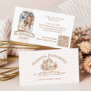 Search for cupcake pattern business cards Cake decorator