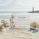 Search for beach shells rsvp cards Tropical
