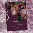 Search for moody wedding invitations Gothic romance