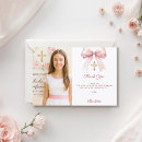 Search for pink white thank you cards Girly