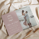 Search for dusty rose wedding save the dates Chic