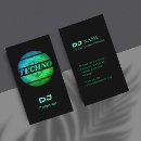 Search for rave business cards Deejay