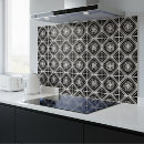Search for black and white flowers tiles Chic