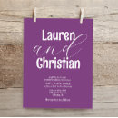 Search for aubergine wedding invitations Minimalist