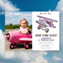 Search for airplane invitations Oh my time flies