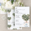 Search for love in bloom invitations Watercolor