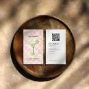 Search for cocktail business cards Bartender branding