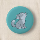 Search for wolf howling badges Cute
