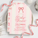 Search for striped baby shower invitations Coquette